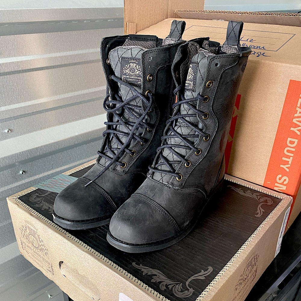 Roland Sands Cajon Women's Moto Boots